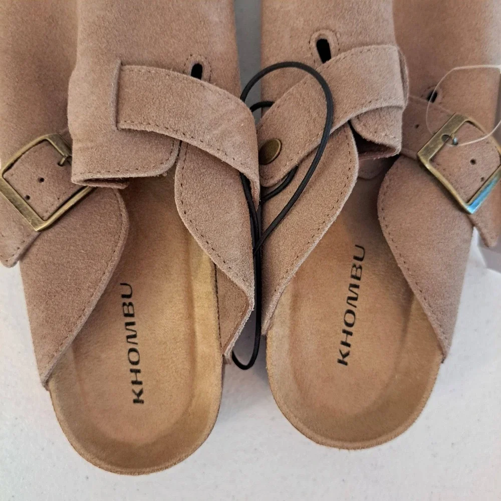 Khombu suede clogs
